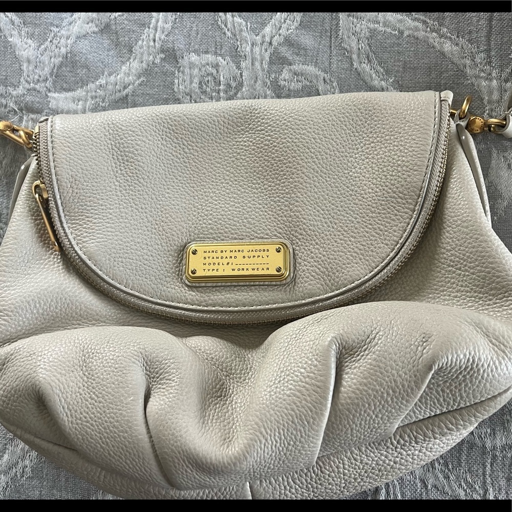 Marc Jacobs Ivory Crossbody Bag